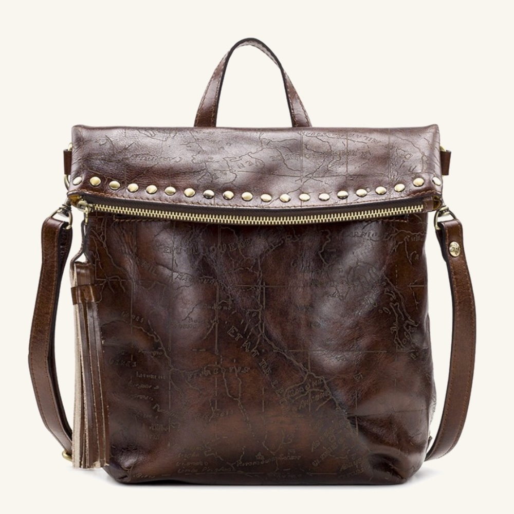 NWT PATRICIA NASH Luzille Mocha Backpack